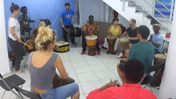 00 Djembe workshop with Dauda Conteh